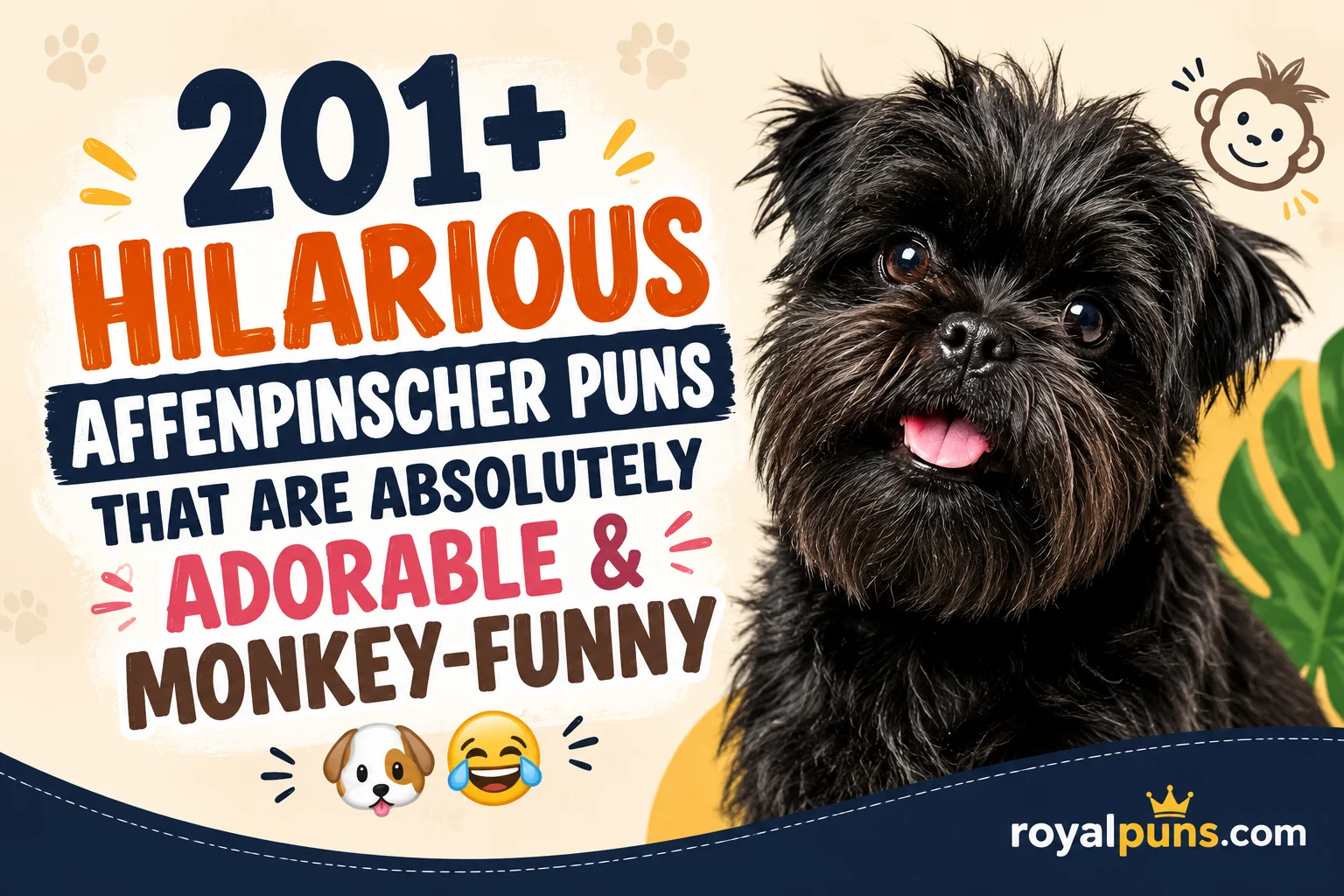 Hilarious Affenpinscher Puns