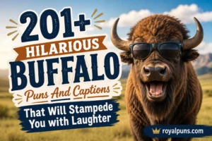 Buffalo Puns And Captions