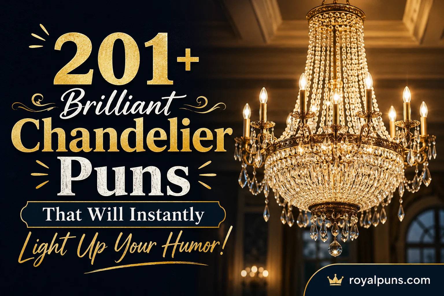 Brilliant Chandelier Puns