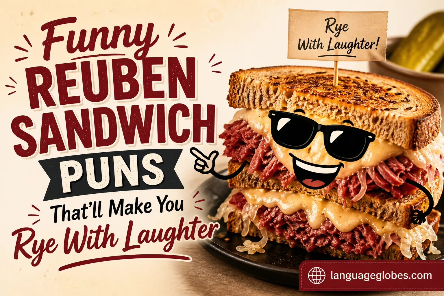 Funny Reuben Sandwich Puns That’ll Make You Rye With Laughter