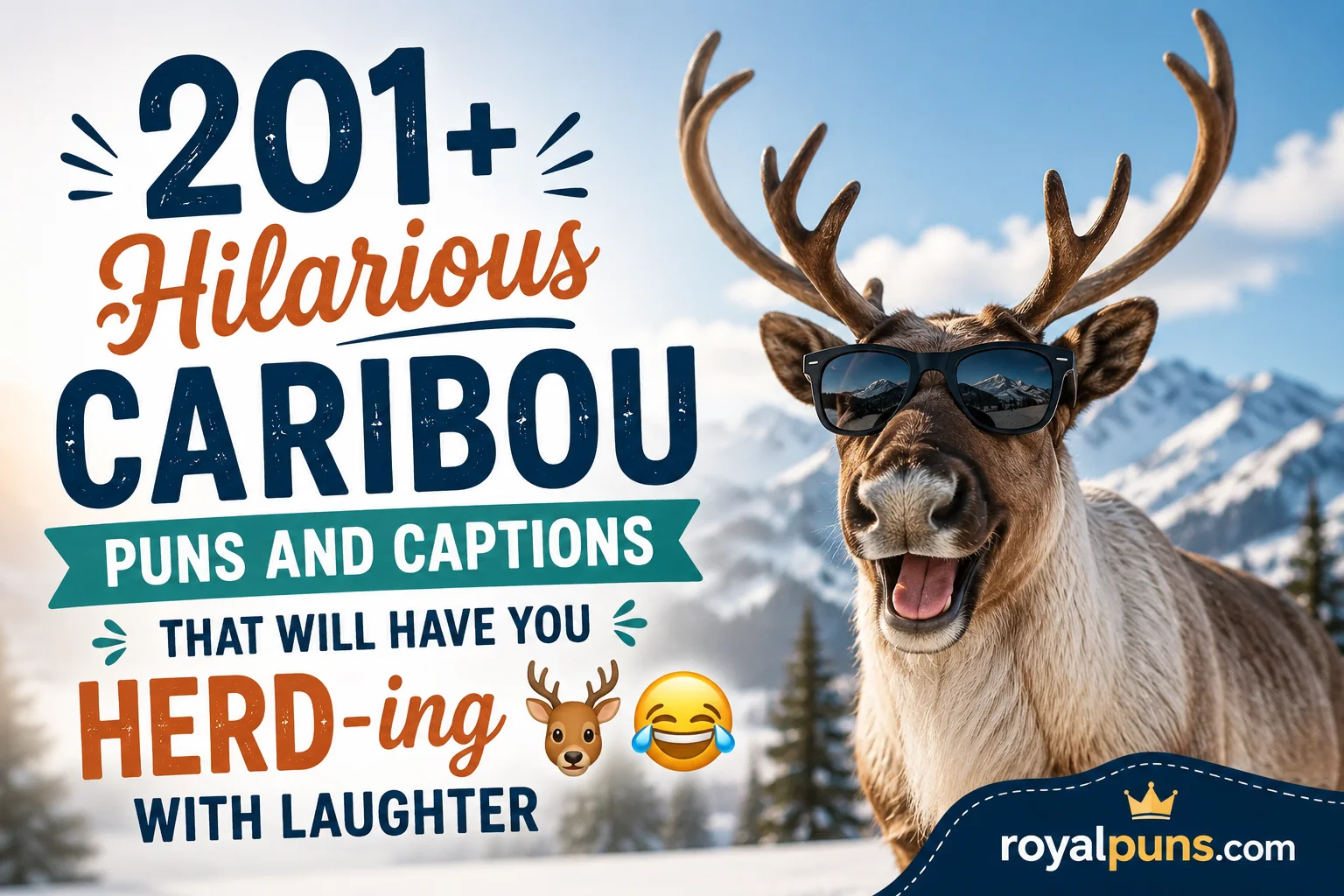 Hilarious Caribou Puns and Captions