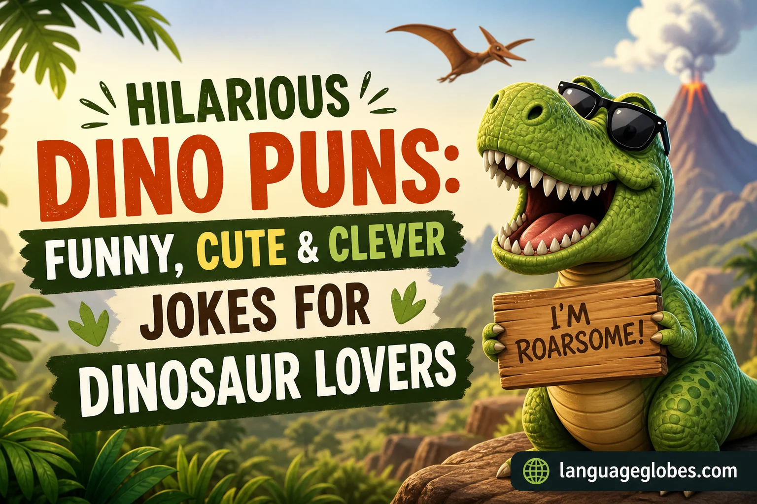 Hilarious Dino Puns: Funny, Cute & Clever Jokes for Dinosaur Lovers