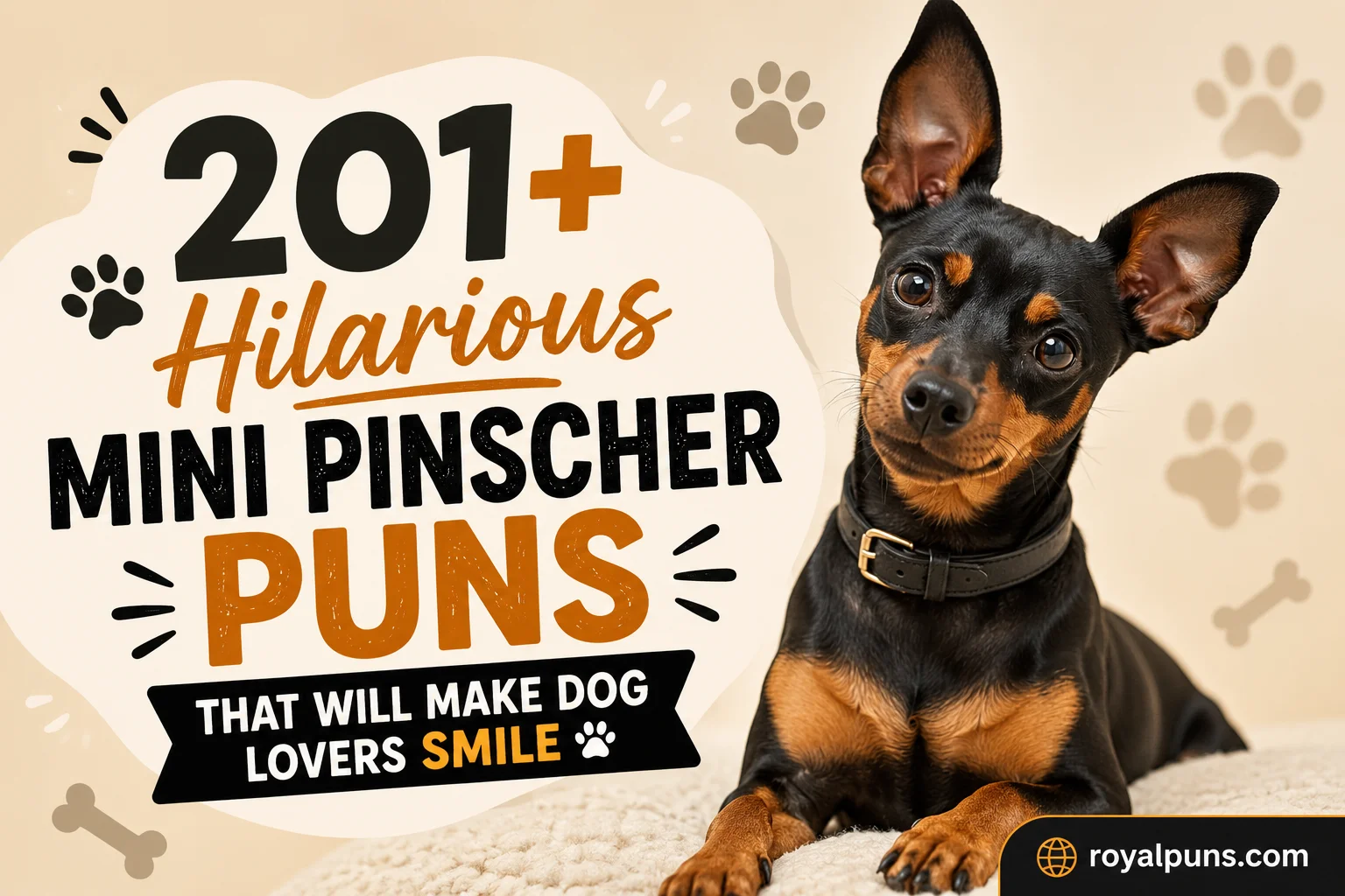 Mini Pinscher Puns