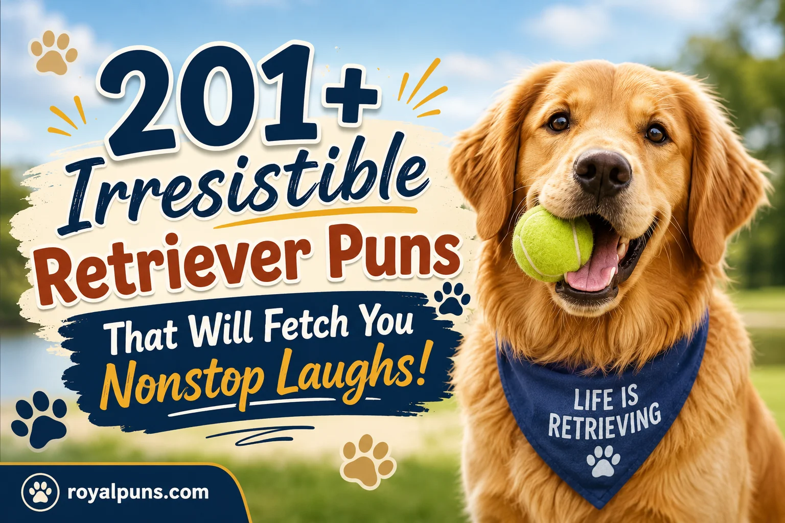 Irresistible Retriever Puns