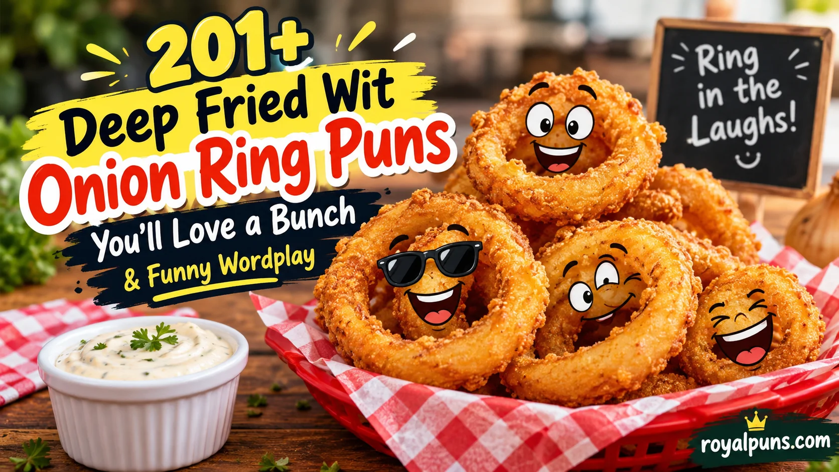 Deep Fried Wit Onion Ring Puns