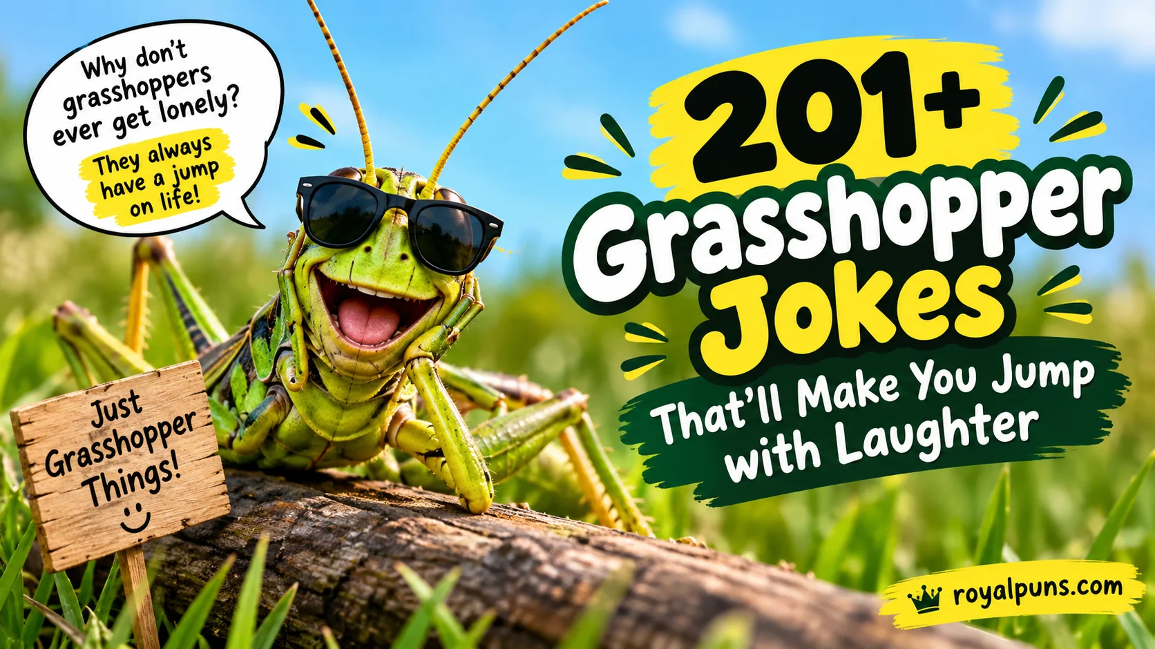 Grasshopper Jokes