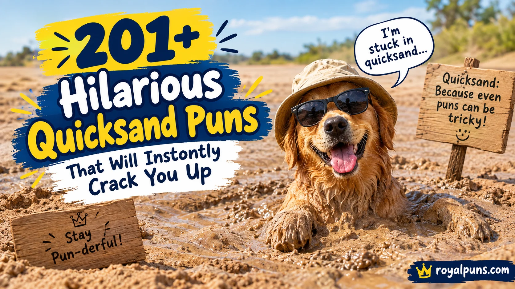 Hilarious Quicksand Puns