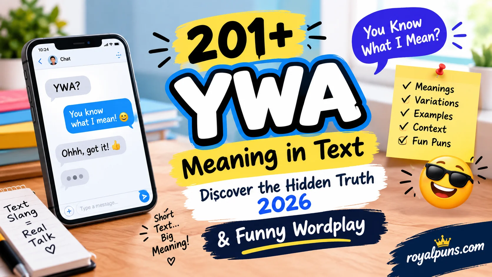 YWA Meaning in Text