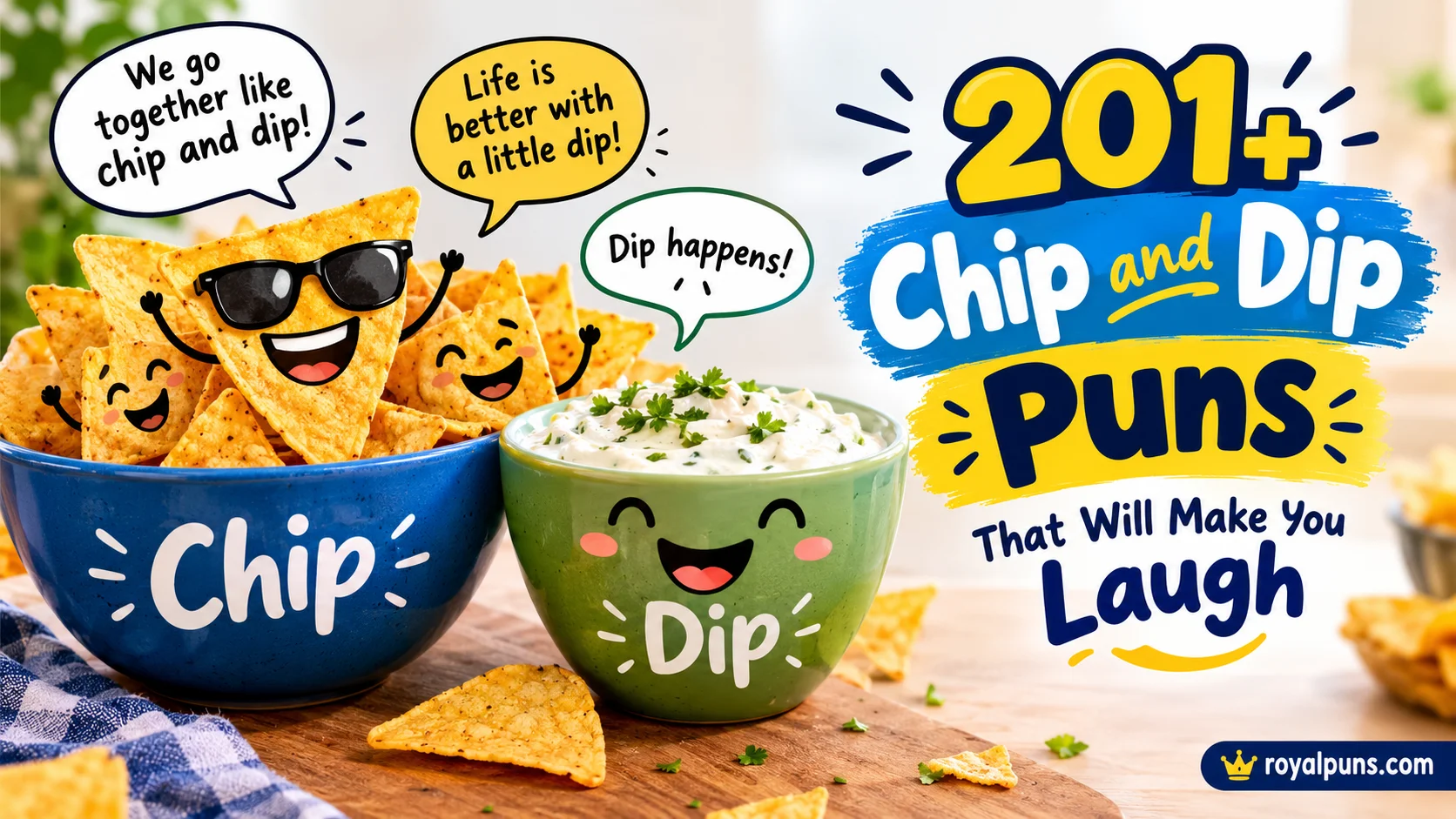 Chip and Dip Puns