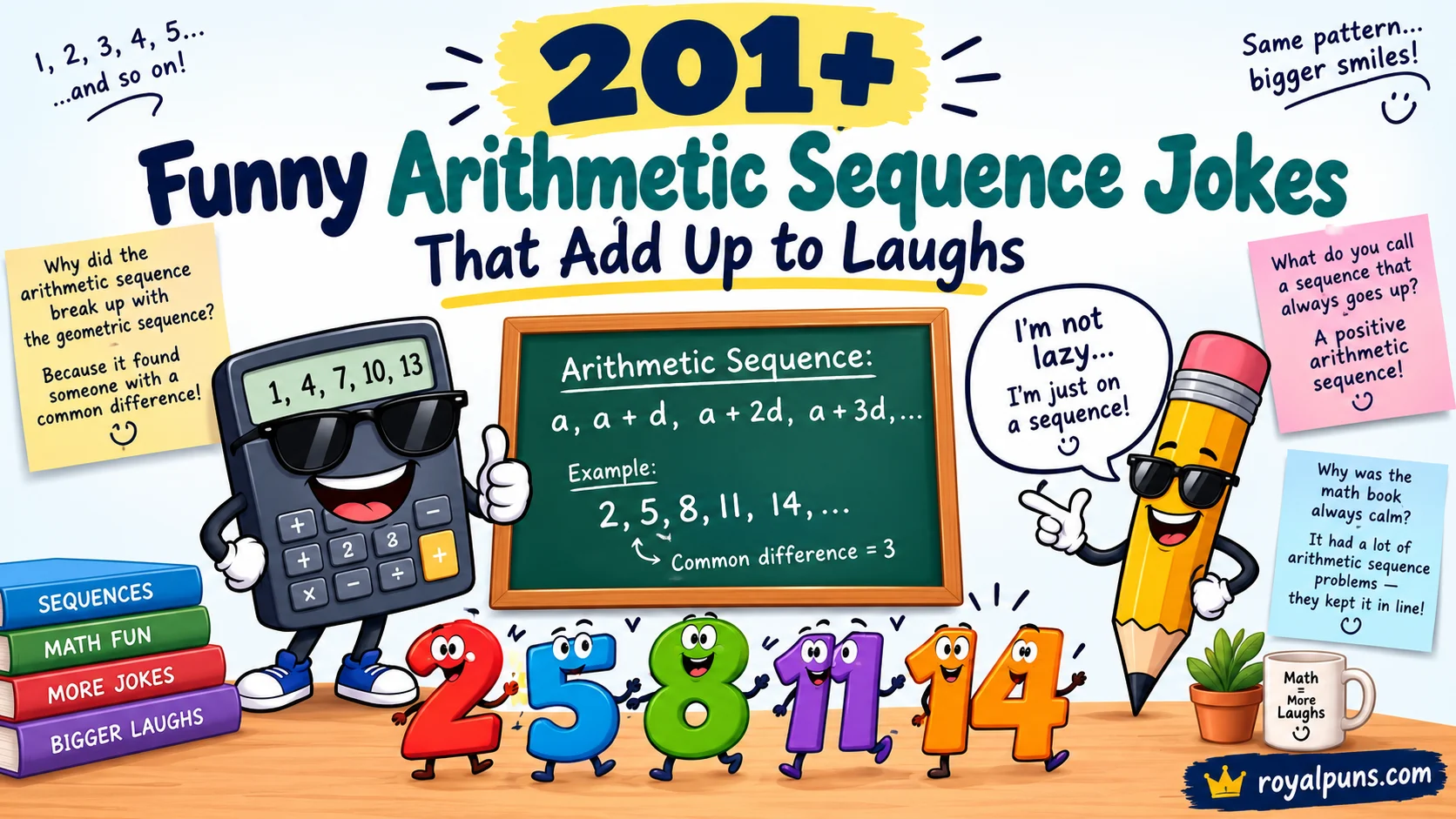 Funny Arithmetic Sequence Jokes