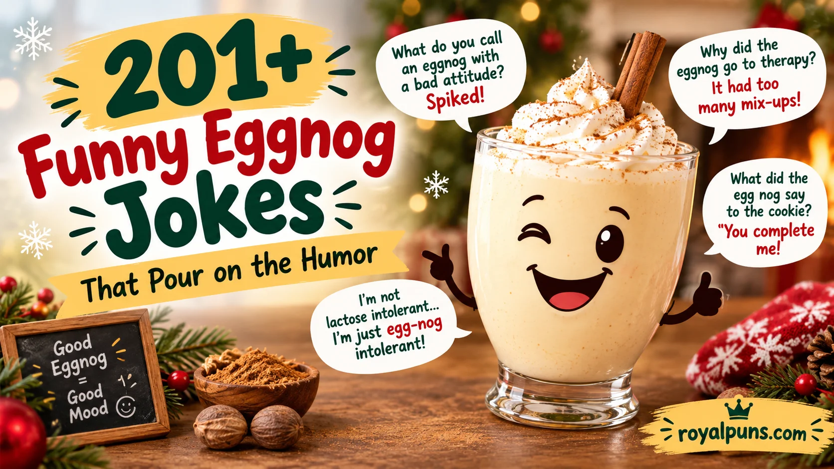 Funny Eggnog Jokes