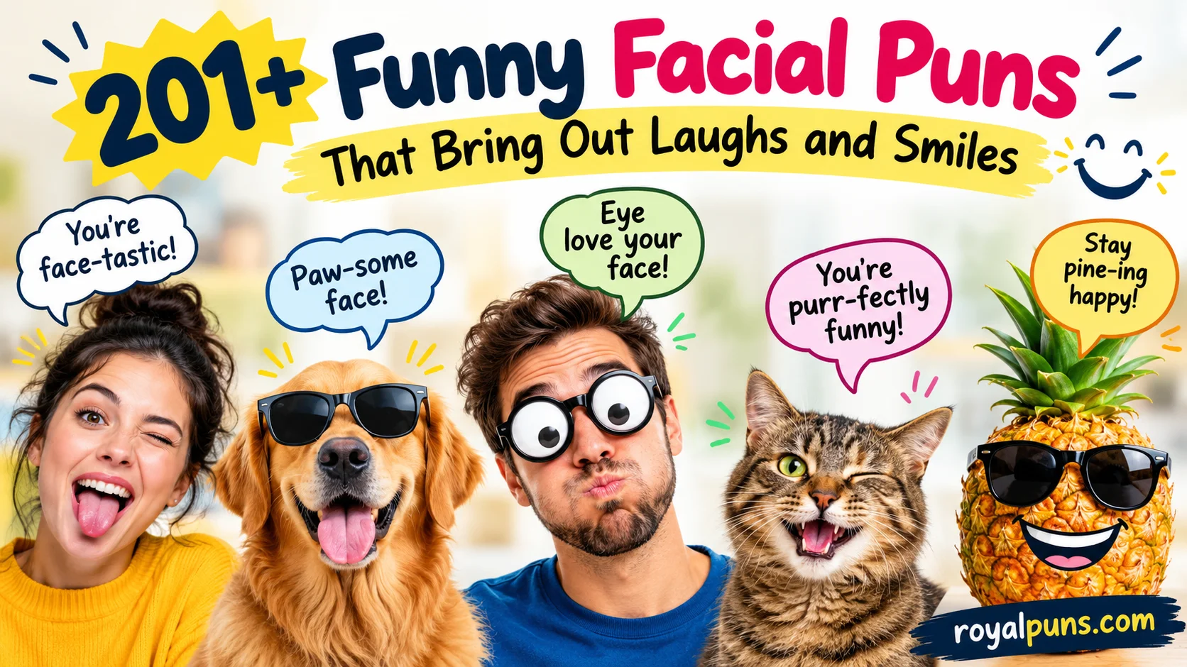 Funny Facial Puns