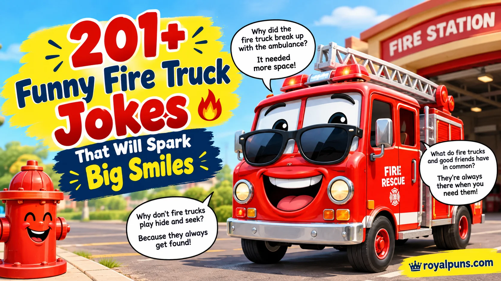 Funny Fire Truck Jokes