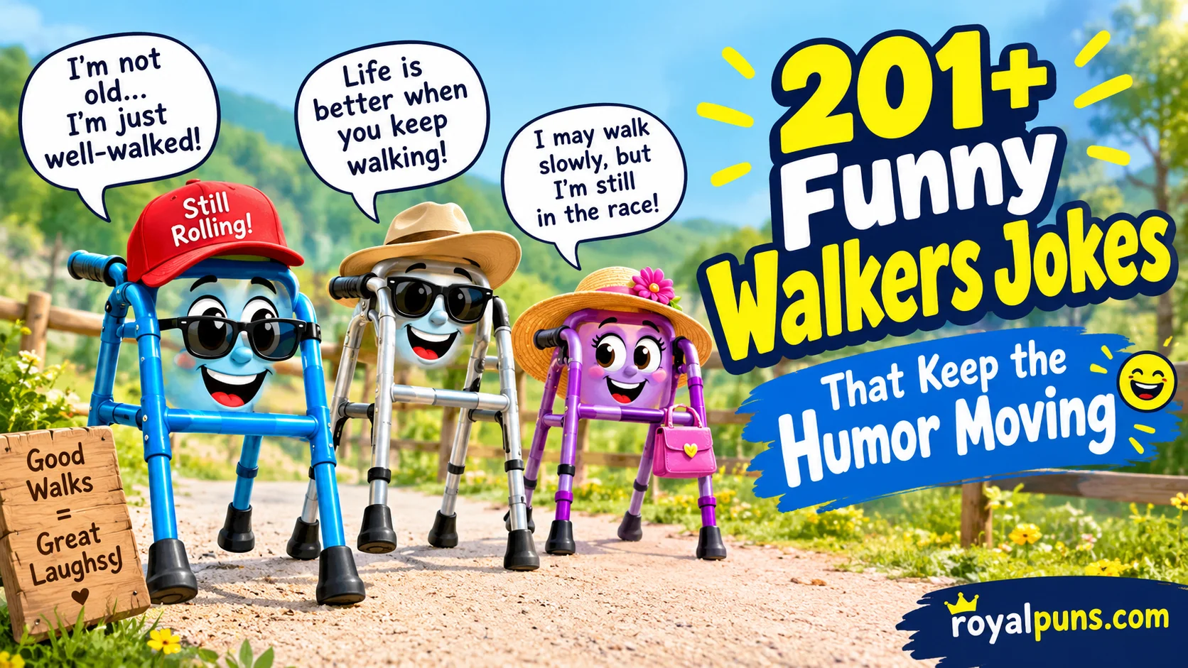 Funny Walkers Jokes