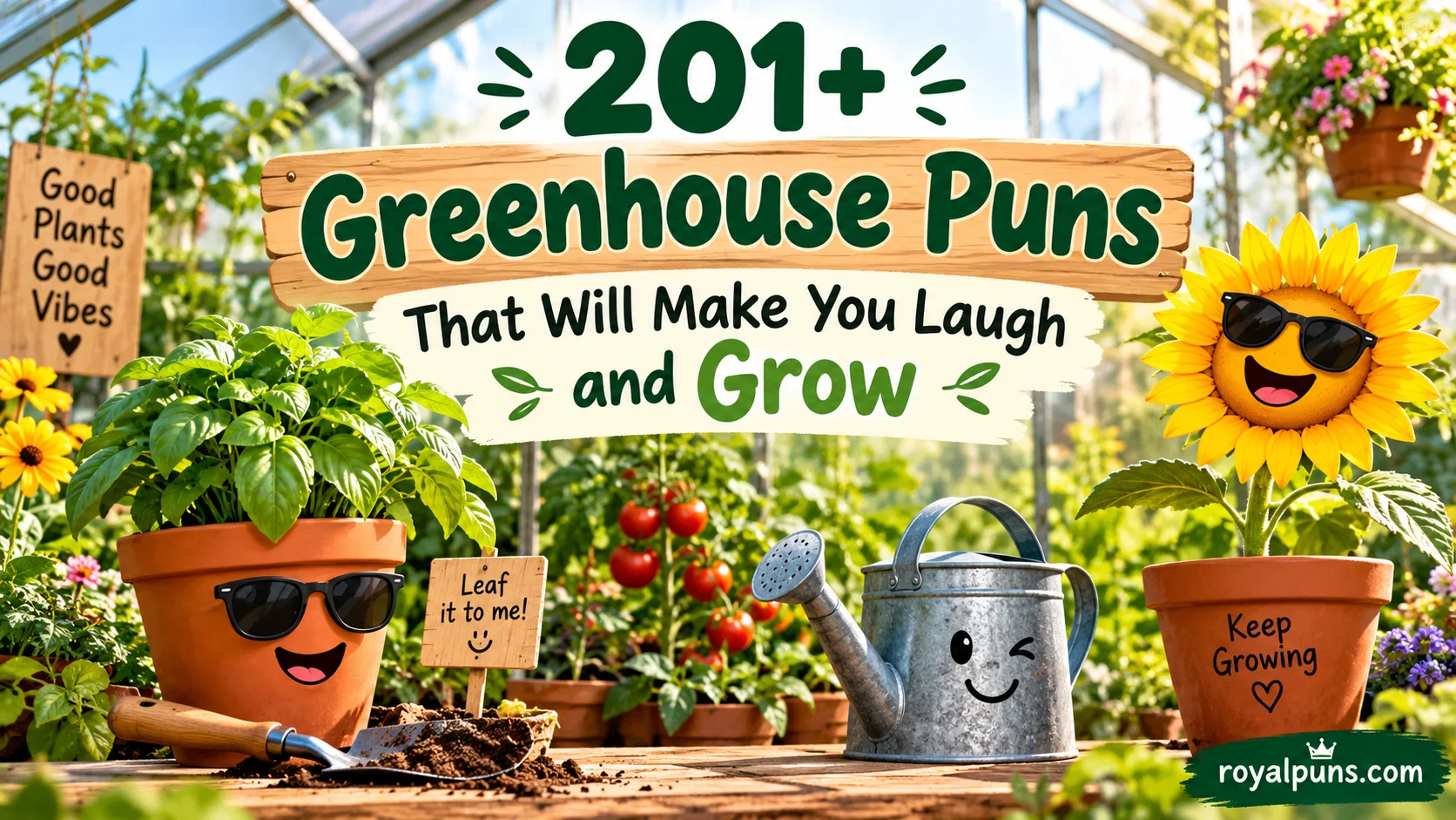 Greenhouse Puns