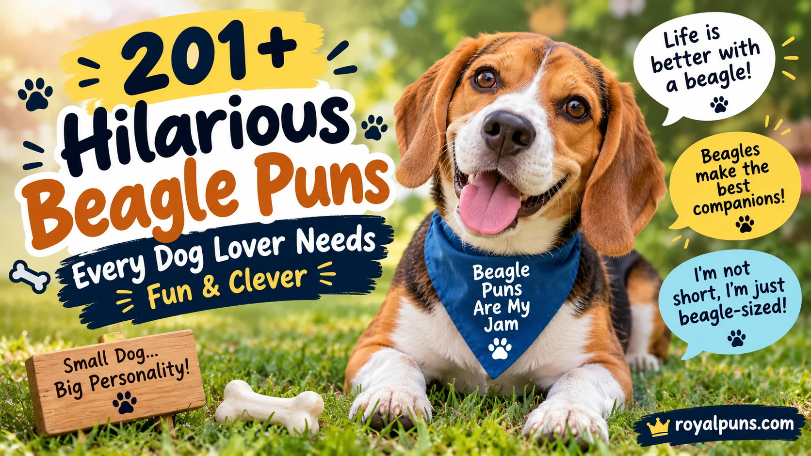 Hilarious Beagle Puns