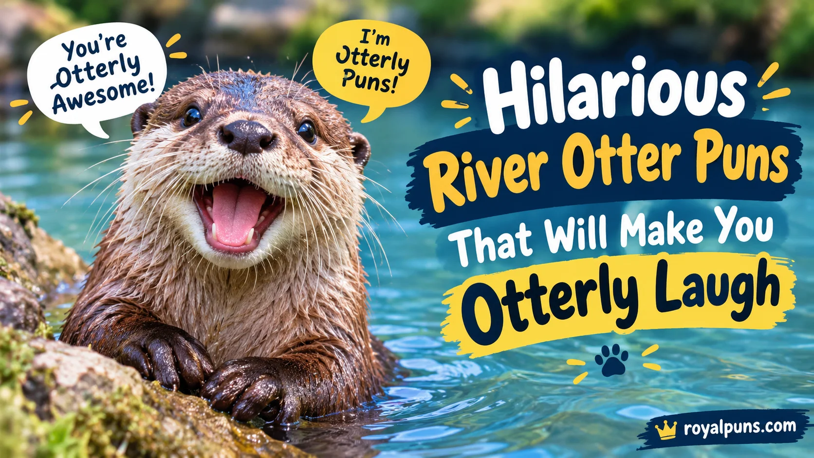 Hilarious River Otter Puns