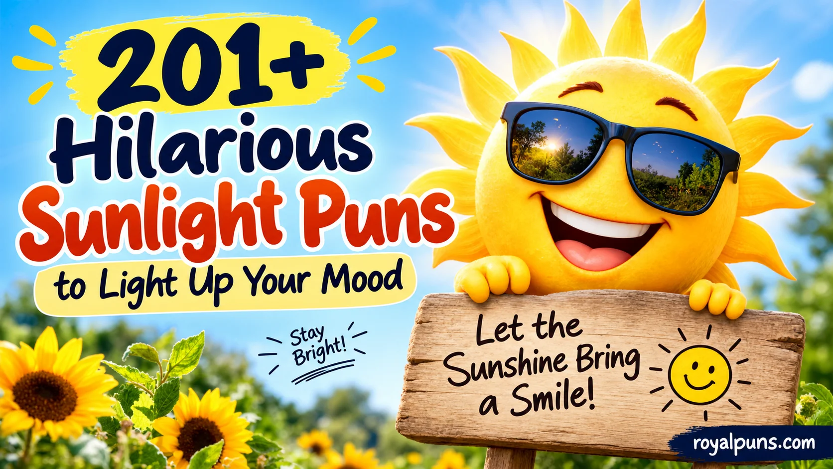 Hilarious Sunlight Puns