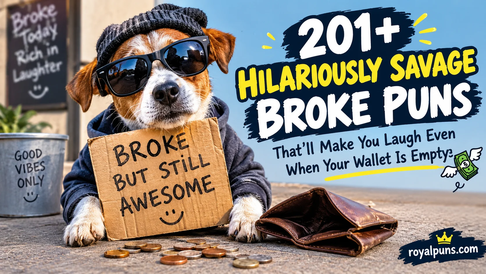 Hilariously Savage Broke Puns