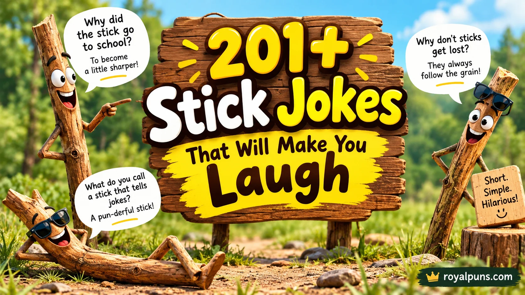 Stick Jokes That Will