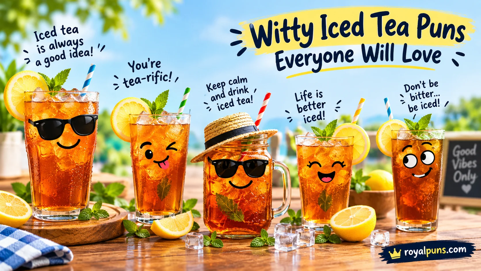Witty Iced Tea Puns